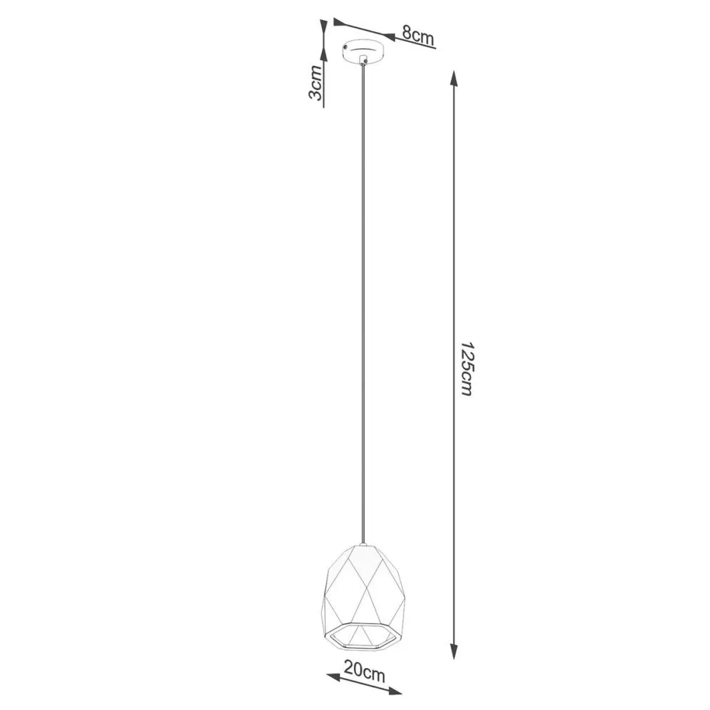 Lampa wisząca ceramiczna MINT | sklep MIRAT kolekcja mint