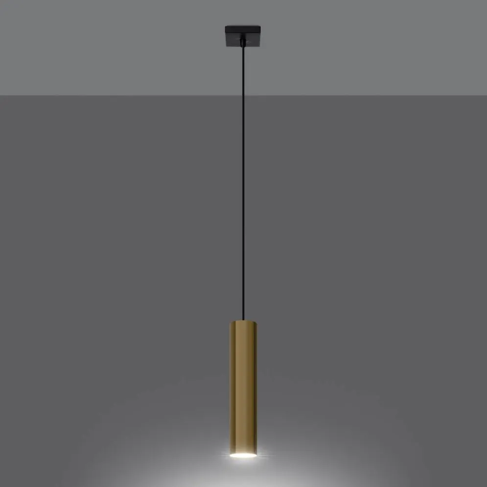 Lampa Wisząca LAGOS 1 złoty połysk | sklep MIRAT kolekcja lagos