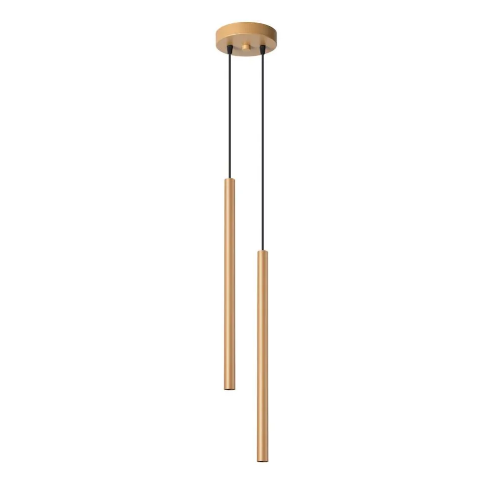 Lampa wisząca PASTELO 2 złota | sklep MIRAT kolekcja pastelo