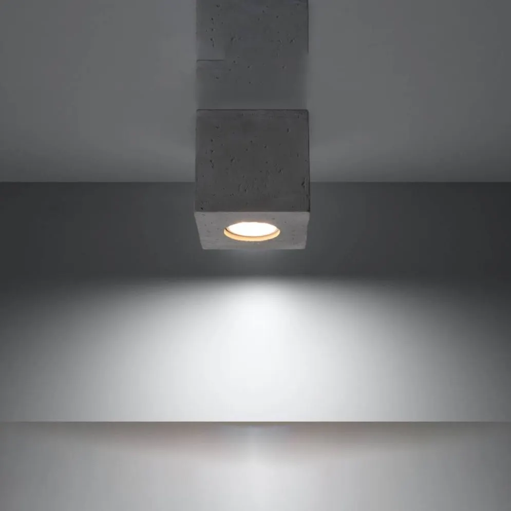 Plafon QUAD beton | sklep MIRAT kolekcja quad