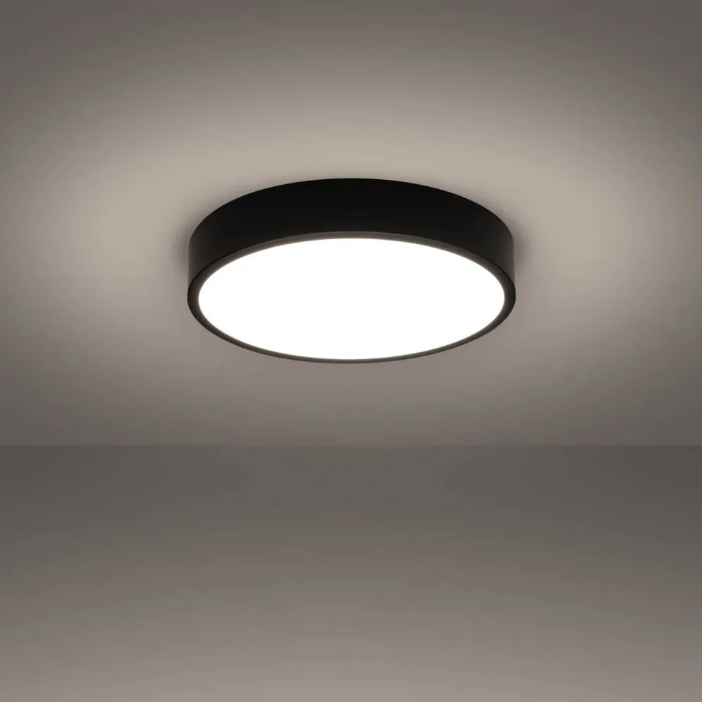 Plafon ONYX 40 czarny LED 3000K | sklep MIRAT kolekcja onyx