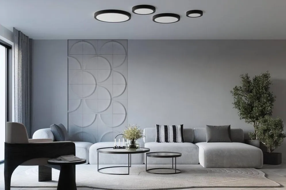 Plafon ONYX 50 biały LED 3000K | sklep MIRAT kolekcja onyx