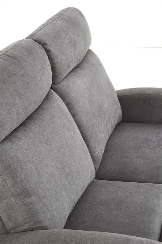 Sofa OSLO 2S szara tapicerowana do salonu | MIRAT.