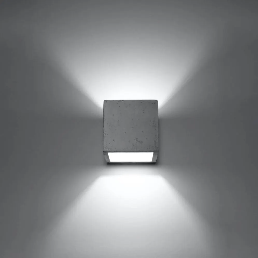 Kinkiet QUAD beton | sklep MIRAT kolekcja quad