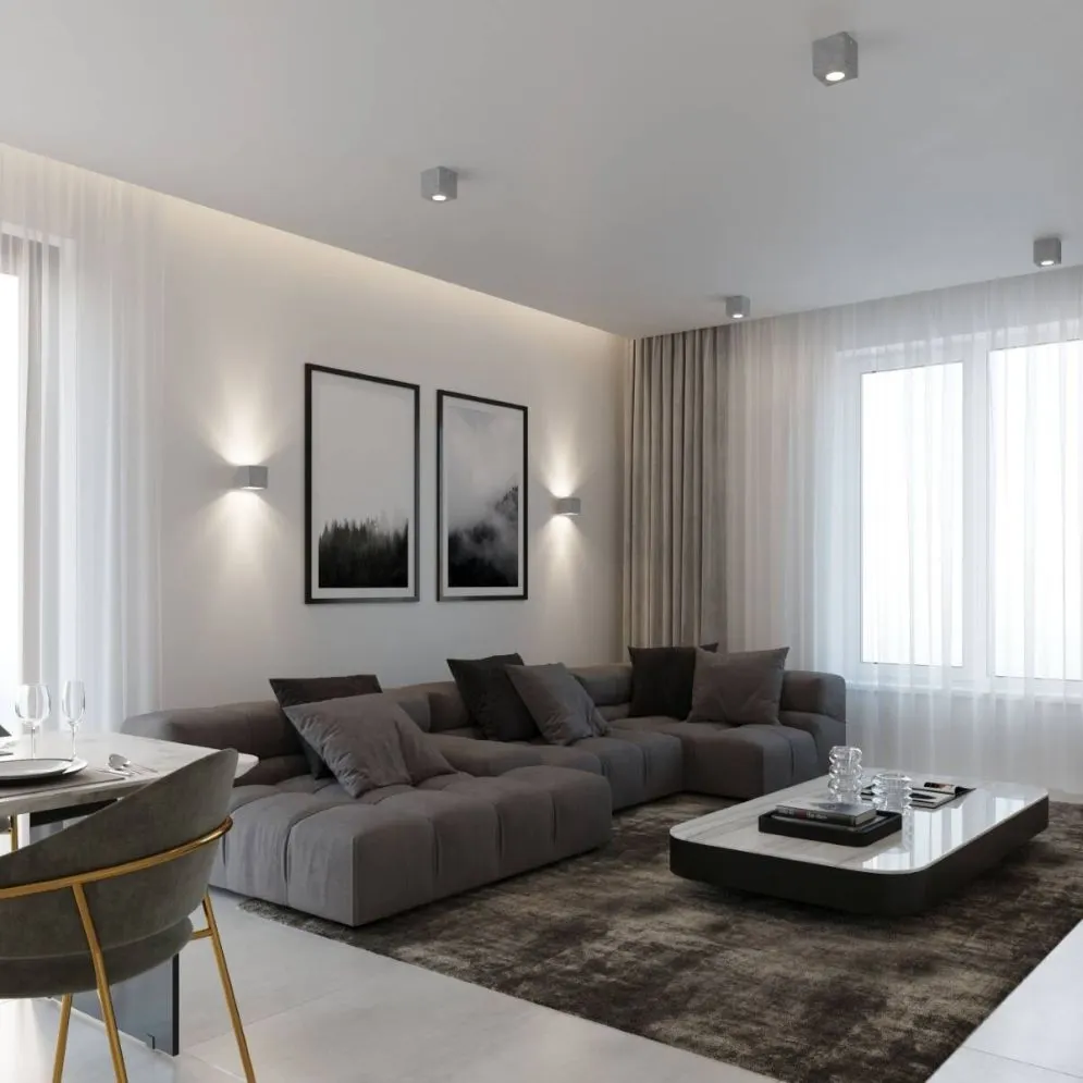 Kinkiet QUAD beton | sklep MIRAT kolekcja quad