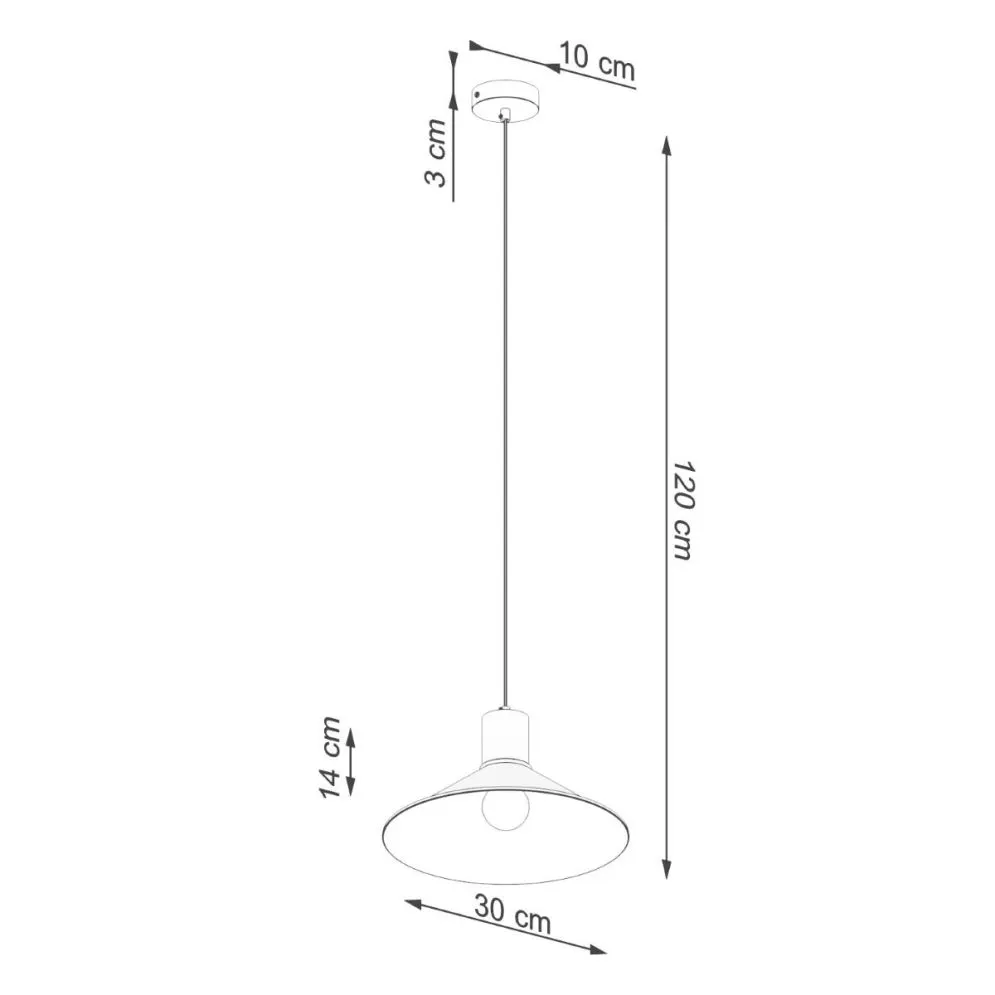 Lampa wisząca JAGA czarna | sklep MIRAT kolekcja jaga