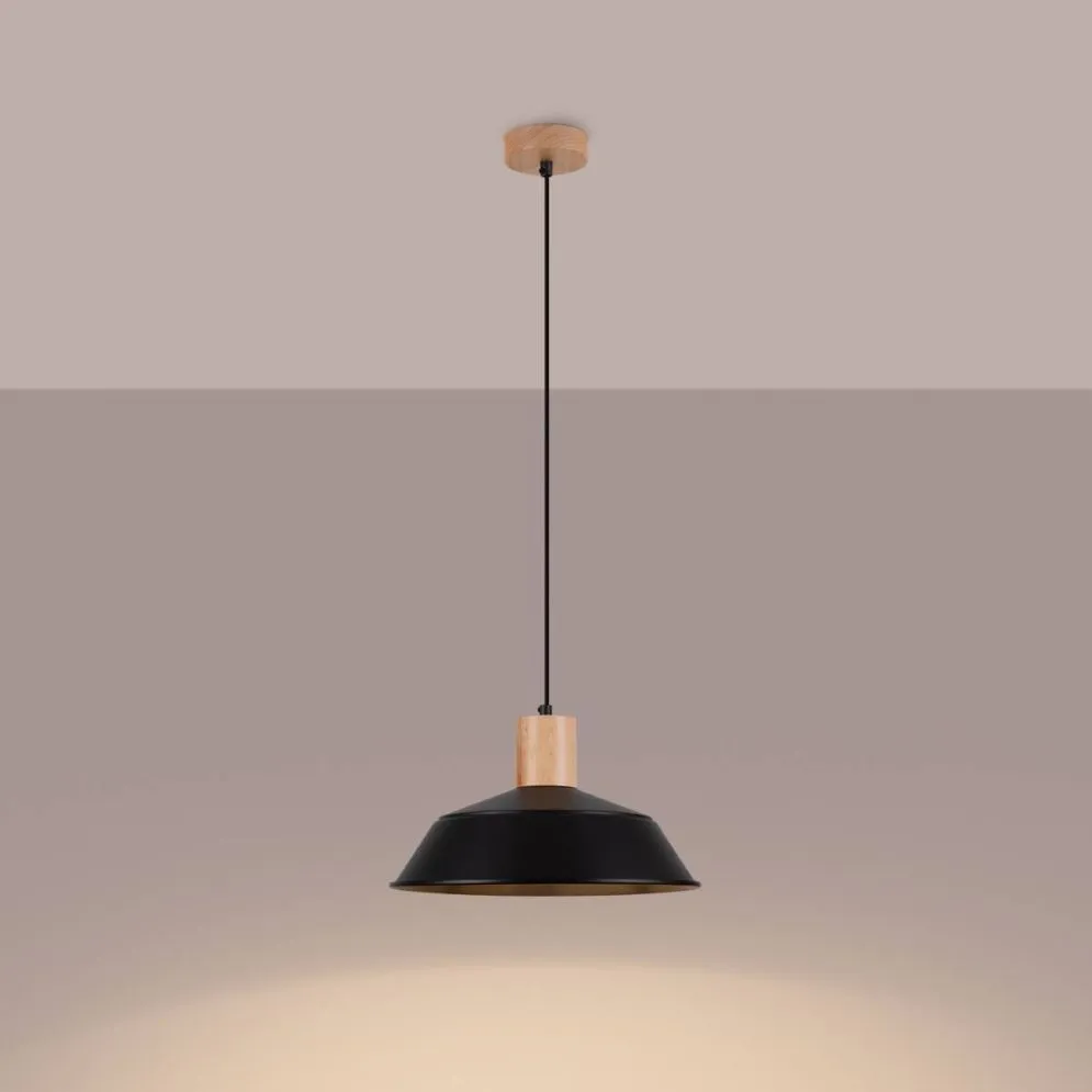 Lampa wisząca FANO czarna | sklep MIRAT kolekcja fano
