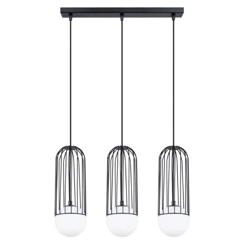 Lampa wisząca BRINA 3L czarna | sklep MIRAT  kolekcja brina