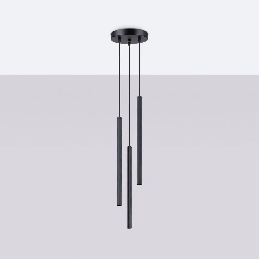 Lampa wisząca ARCHE 3P czarna | sklep MIRAT kolekcja arche