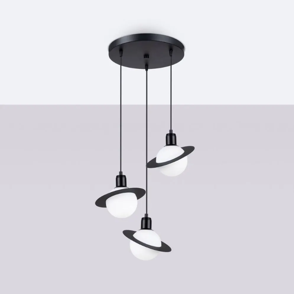 Lampa wisząca HYPERION 3P czarny | sklep MIRAT kolekcja hyperion