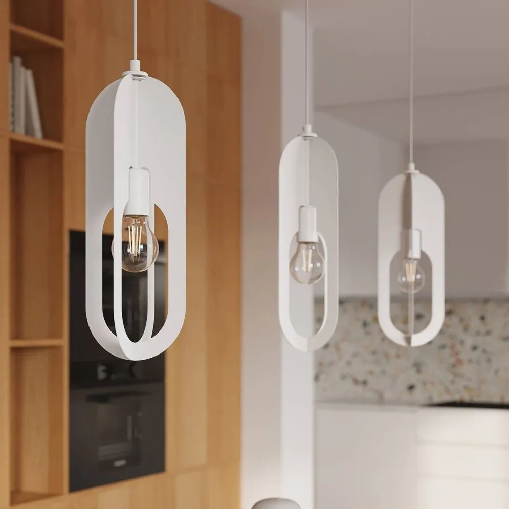 Lampa wisząca NICUS 1 biała | sklep MIRAT kolekcja nicus