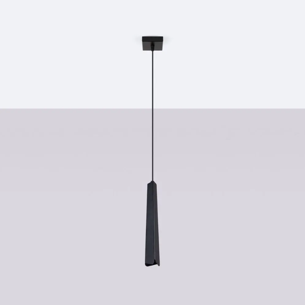 Lampa wisząca PRYSM 1 czarna | sklep MIRAT kolekcja prysm