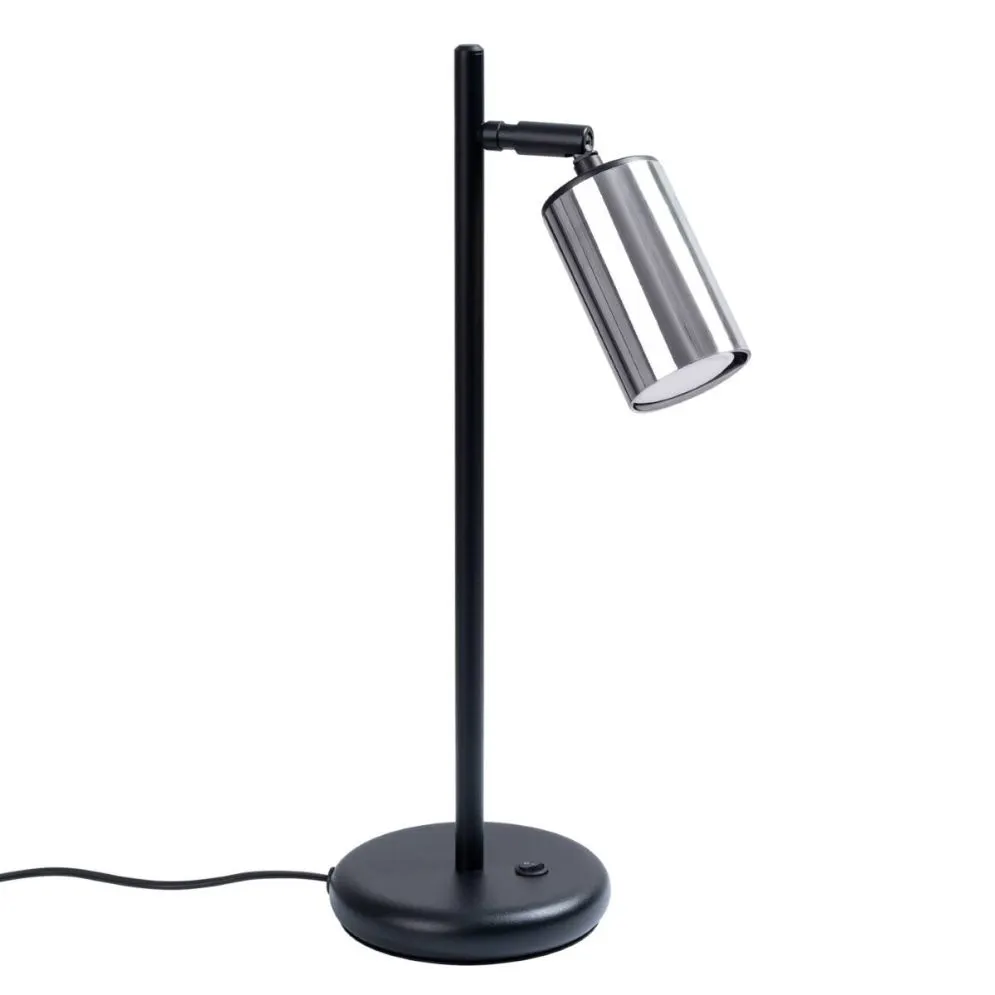 Lampa biurkowa WINX czarny/chrom | sklep MIRAT kolekcja winx