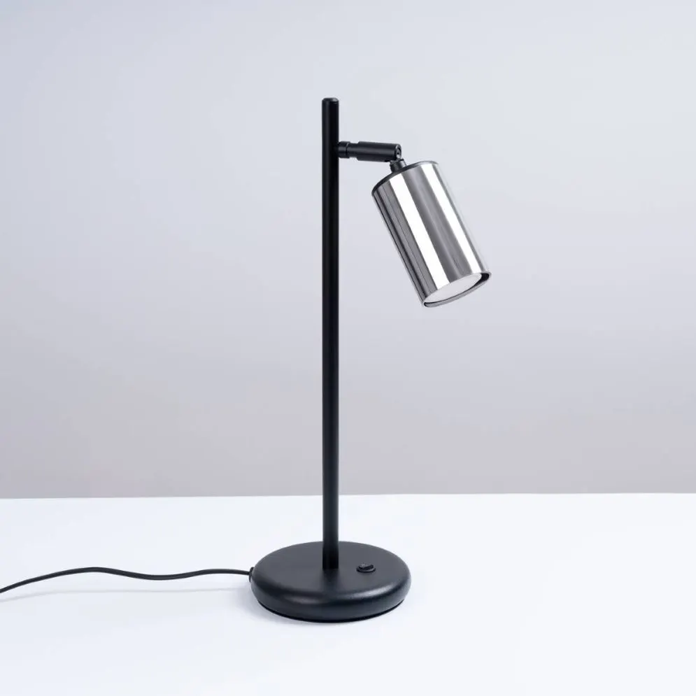 Lampa biurkowa WINX czarny/chrom | sklep MIRAT kolekcja winx