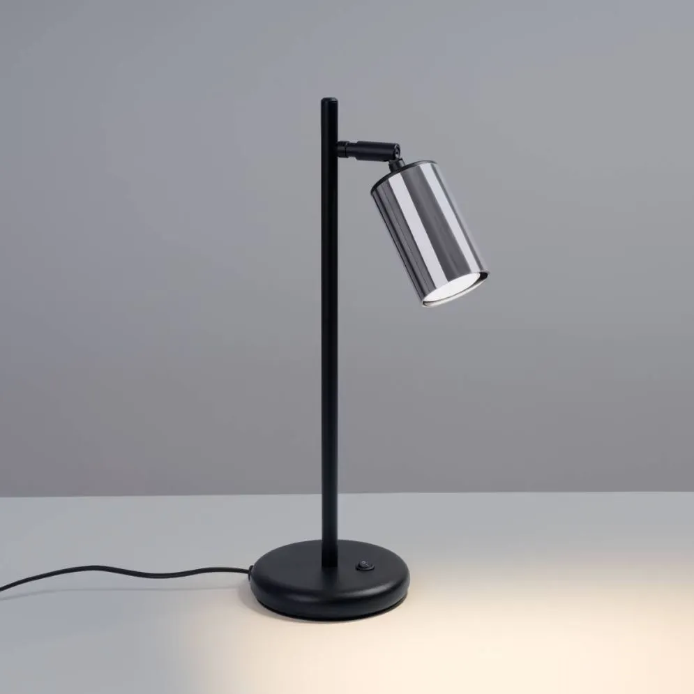 Lampa biurkowa WINX czarny/chrom | sklep MIRAT kolekcja winx