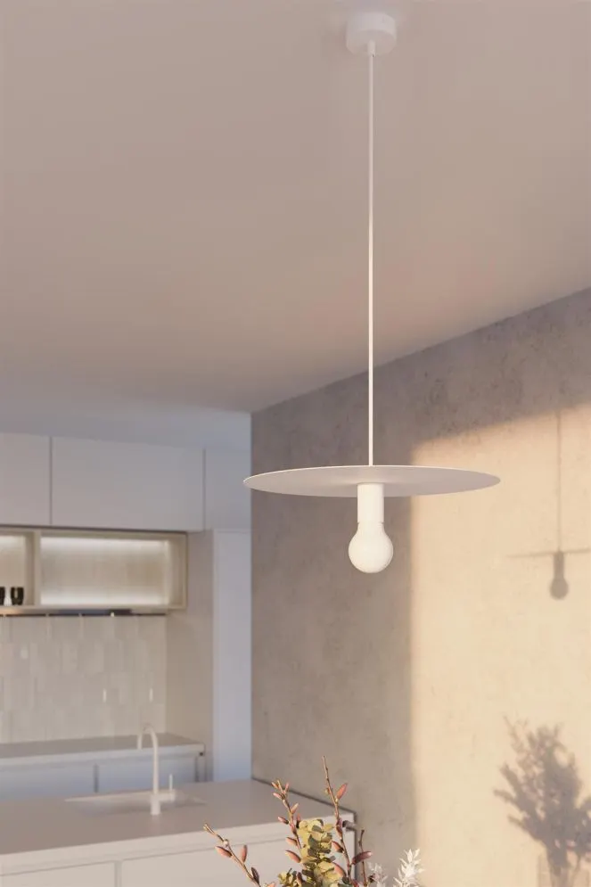 Lampa wisząca FLAVIO biała | sklep MIRAT kolekcja flavio