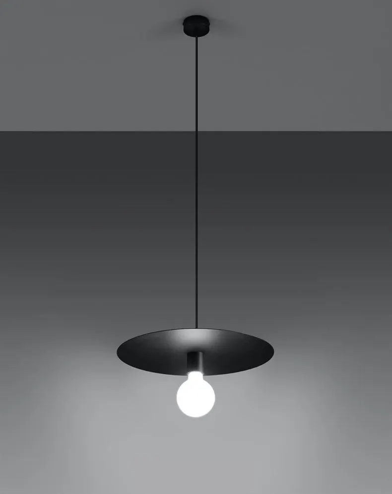 Lampa wisząca FLAVIO czarna | sklep MIRAT kolekcja flavio
