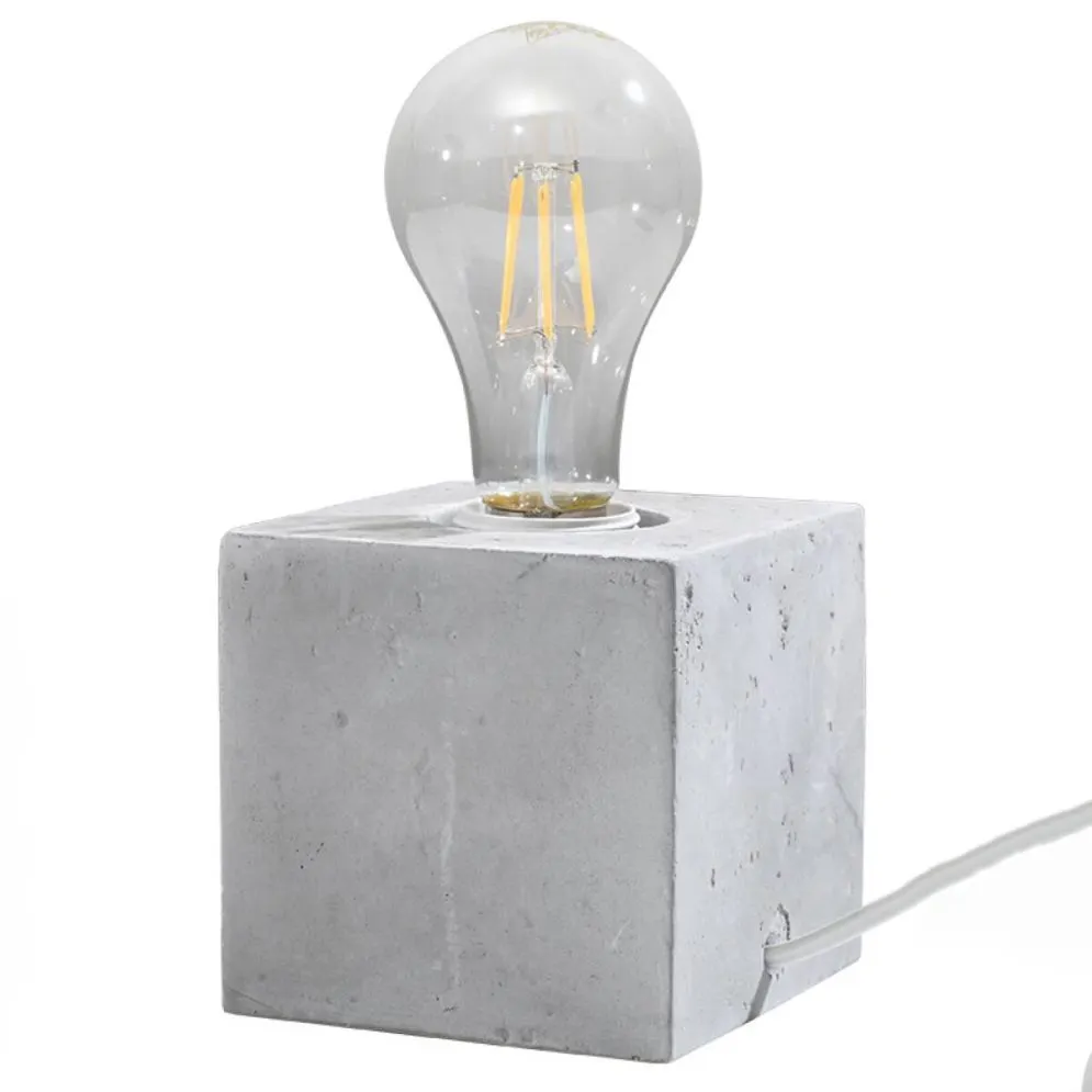 Lampa biurkowa ARIZ beton | sklep MIRAT kolekcja ariz