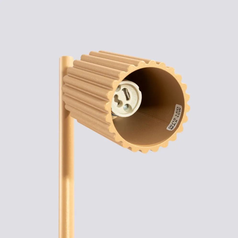 Lampa biurkowa KARBON złota | sklep MIRAT  kolekcja karbon
