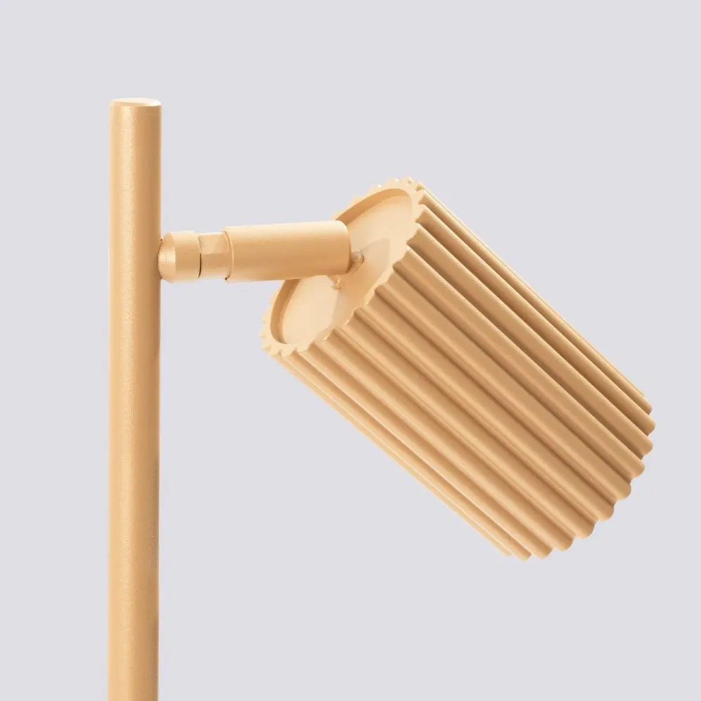 Lampa biurkowa KARBON złota | sklep MIRAT  kolekcja karbon