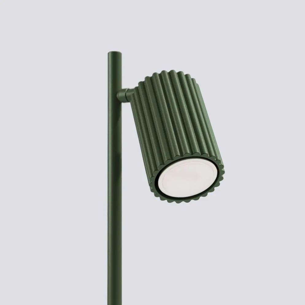 Lampa biurkowa KARBON zielona oliwka | sklep MIRAT  kolekcja karbon