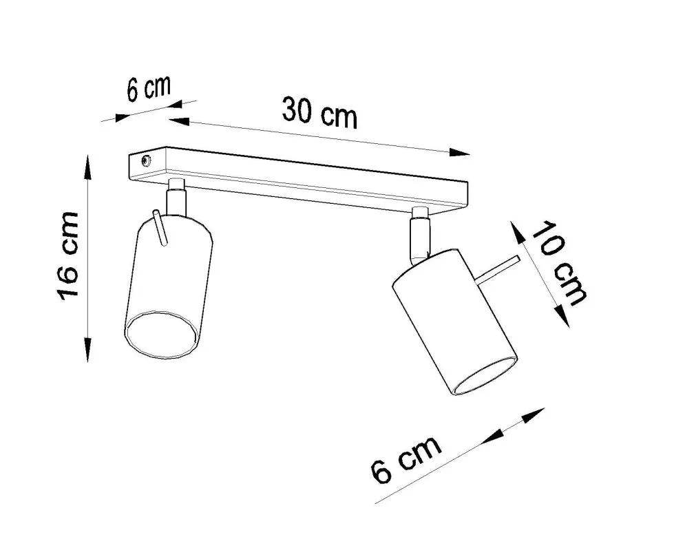 Plafon RING 2 chrom | sklep MIRAT  kolekcja ring