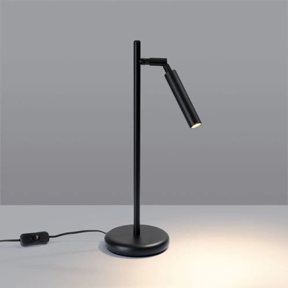 Lampa biurkowa PASTELO czarna | sklep MIRAT  kolekcja pastelo
