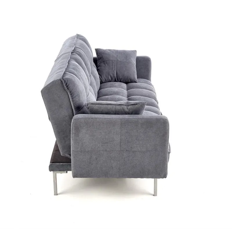 Sofa ROBERTO ciemno szara rozkładana z poduszkami | MIRAT. w stylu kolekcja