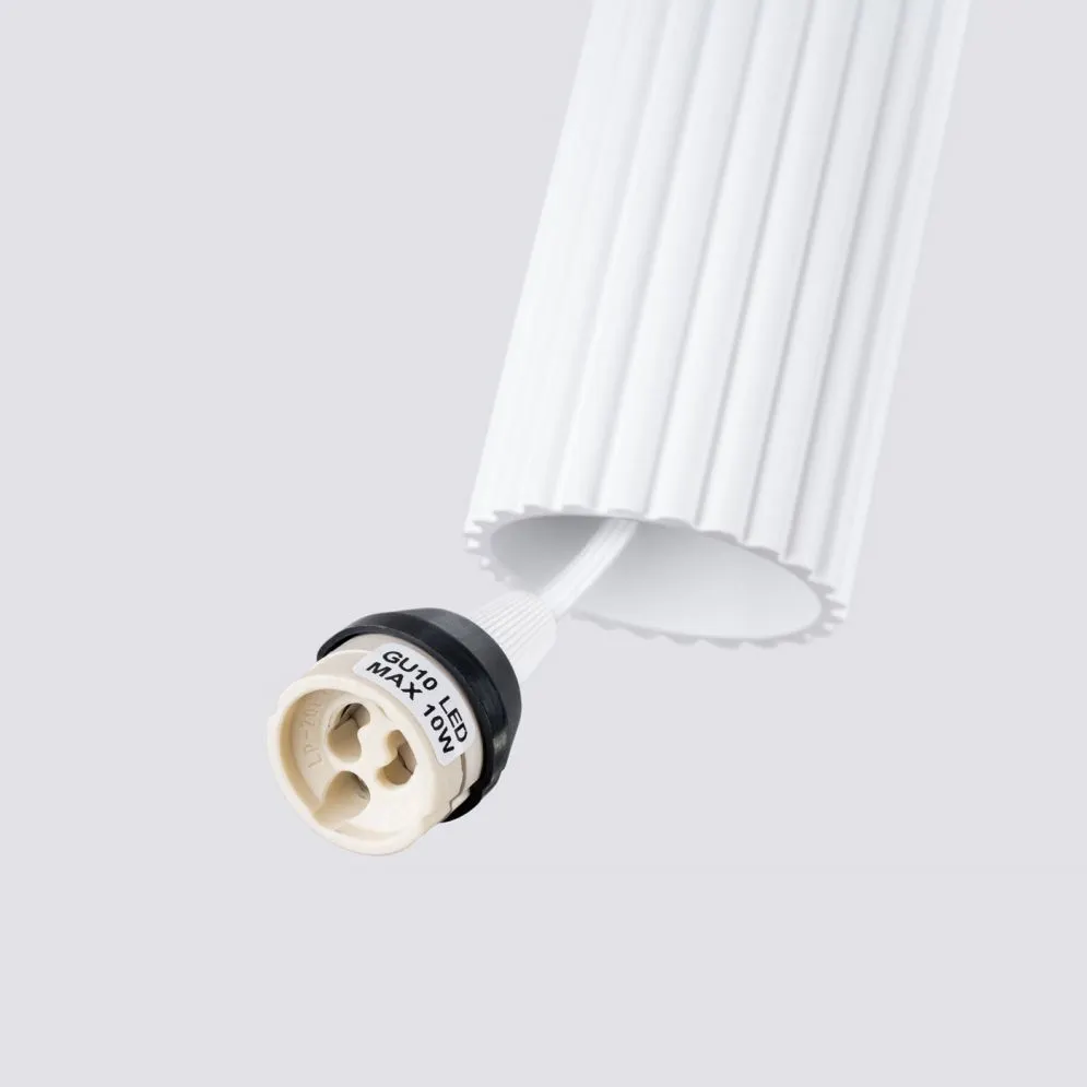 Lampa wisząca KARBON 1 biały | sklep MIRAT kolekcja karbon