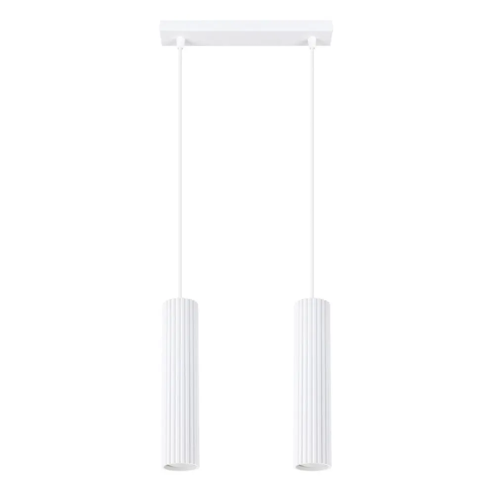 Lampa wisząca KARBON 2 biały | sklep MIRAT kolekcja karbon