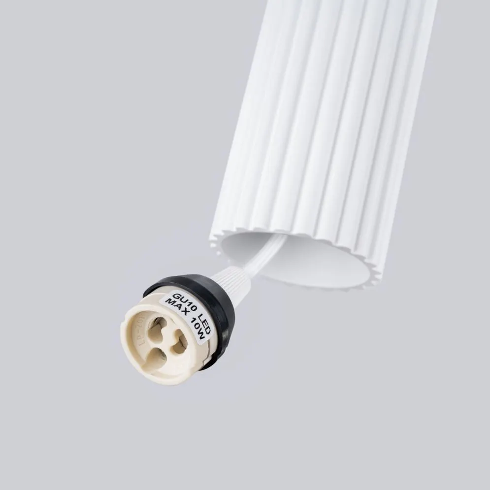 Lampa wisząca KARBON 2 biały | sklep MIRAT kolekcja karbon