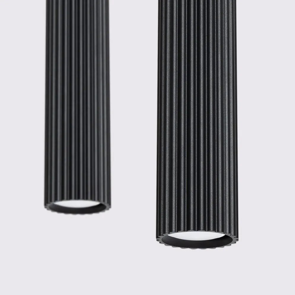 Lampa wisząca KARBON 2 czarny | sklep MIRAT kolekcja karbon
