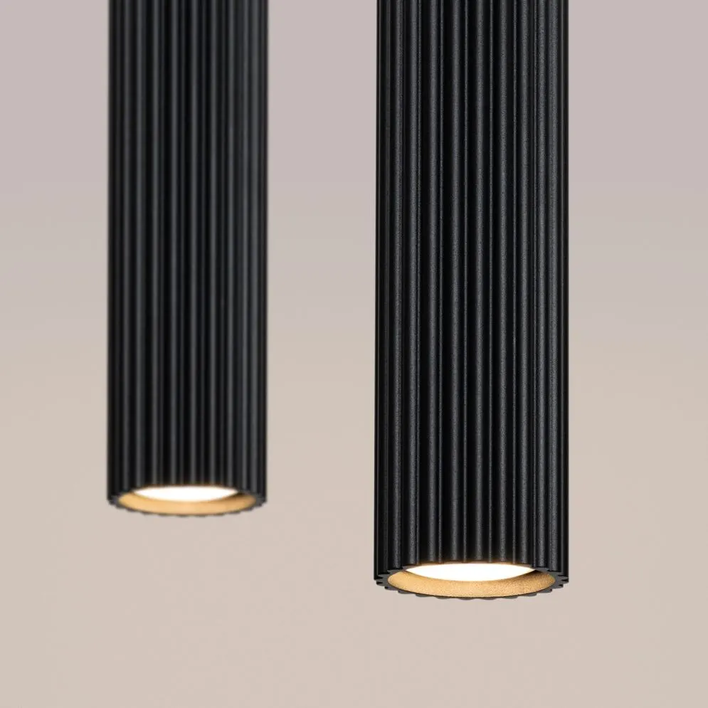 Lampa wisząca KARBON 2 czarny | sklep MIRAT kolekcja karbon