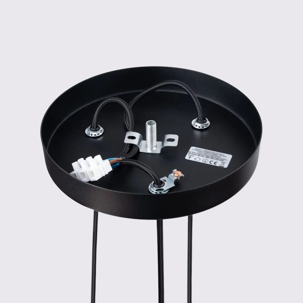 Lampa wisząca KARBON 3P czarny | sklep MIRAT kolekcja karbon