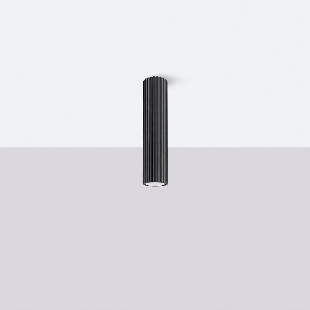 Plafon KARBON 30 czarny | sklep MIRAT kolekcja karbon