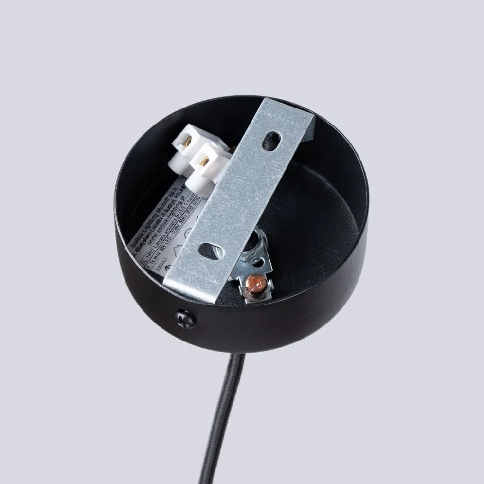 Lampa wisząca BLISS 1 czarna | sklep MIRAT kolekcja bliss