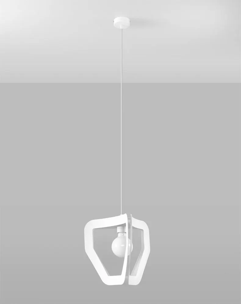 Lampa wisząca TRES biała | sklep MIRAT  kolekcja tres