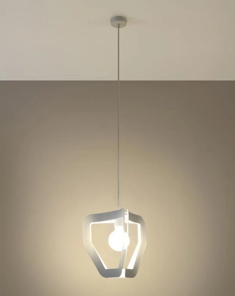 Lampa wisząca TRES biała | sklep MIRAT  kolekcja tres