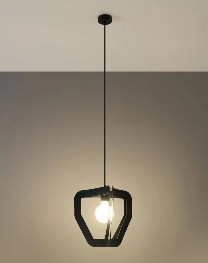 Lampa wisząca TRES czarna | sklep MIRAT  kolekcja tres