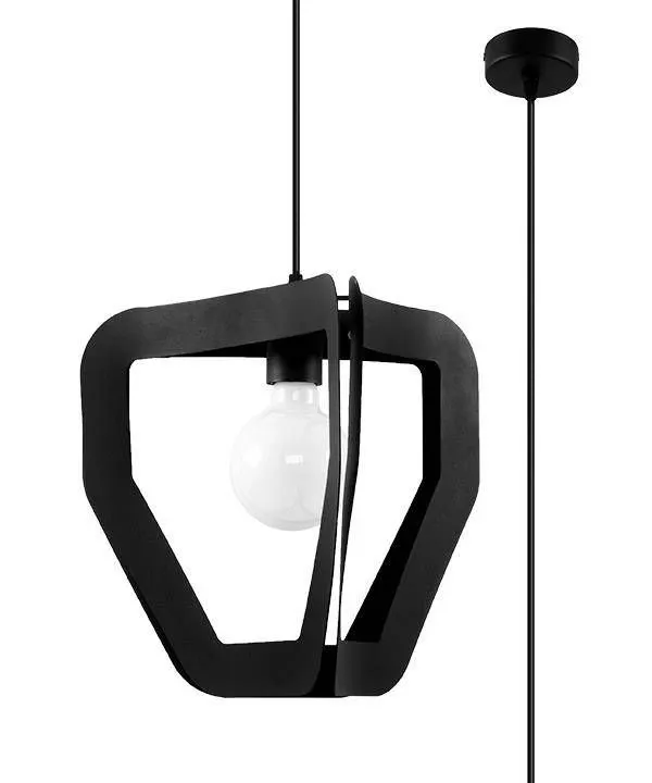 Lampa wisząca TRES czarna | sklep MIRAT  kolekcja tres