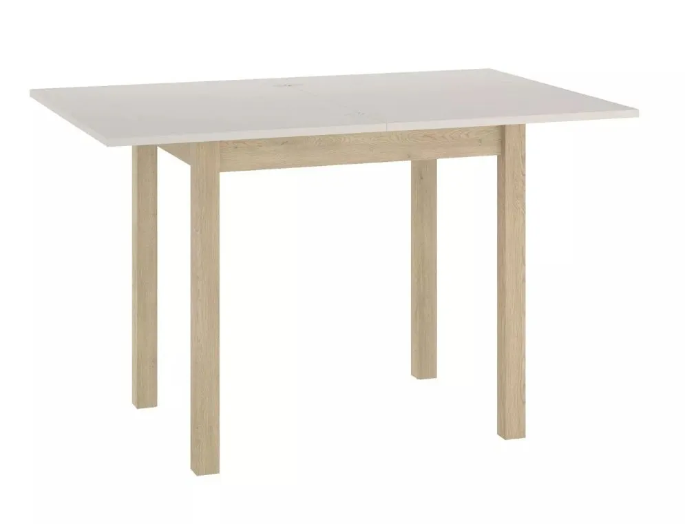 Stół Flip 60(120)x80 cm rozkładany kaszmir dąb | MIRAT styl SKANDYNAWSKI