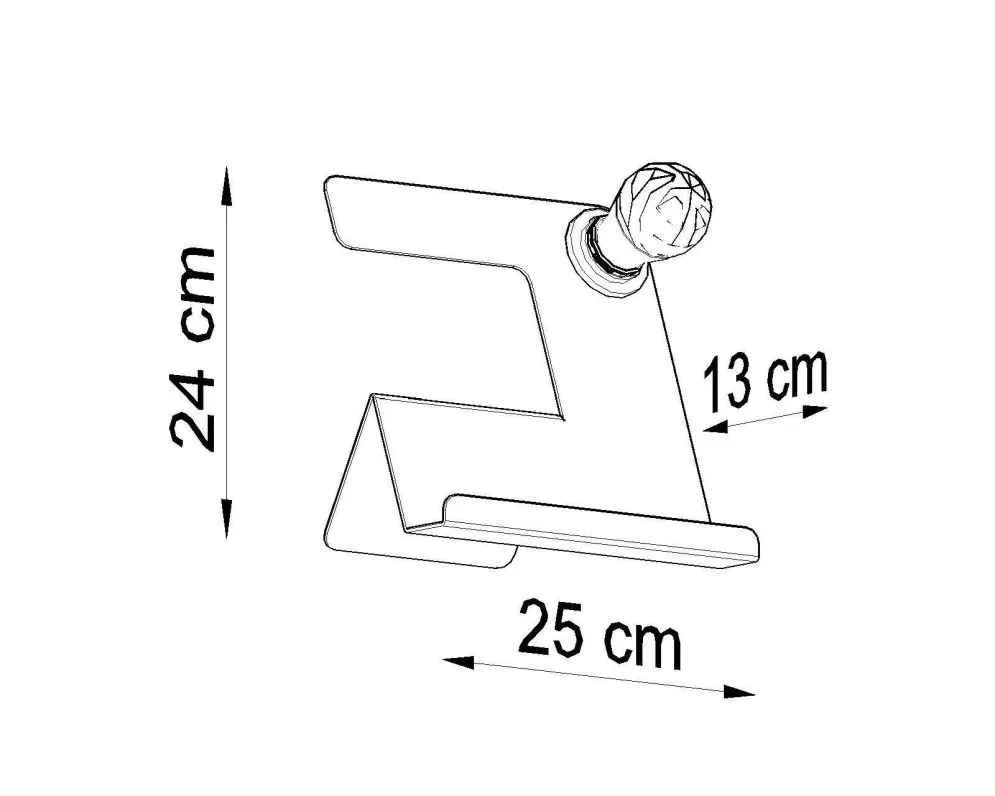 Lampa biurkowa INCLINE biała | sklep MIRAT  kolekcja incline