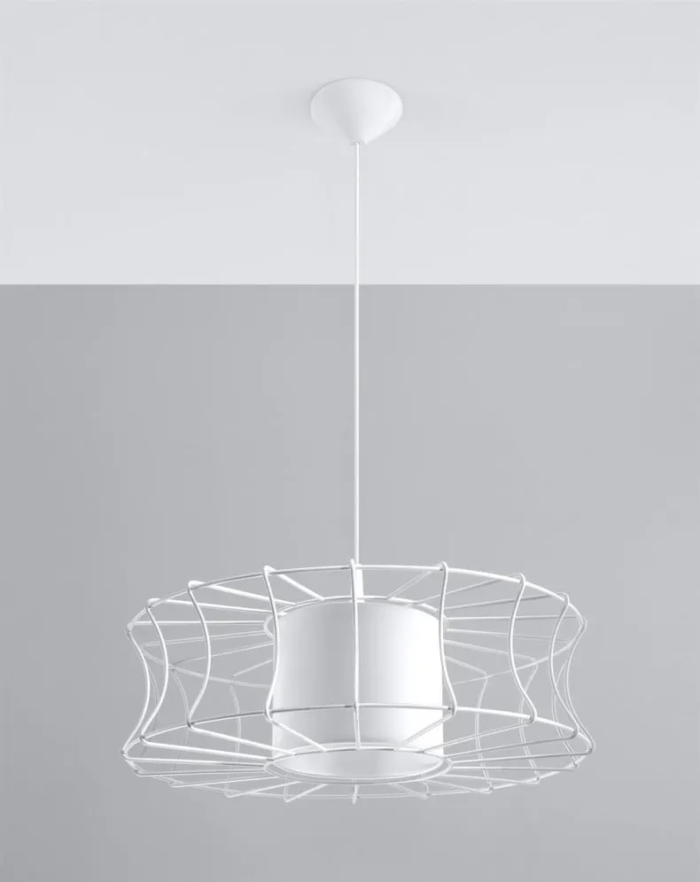 Lampa wisząca SALERNO biała | sklep MIRAT  kolekcja salerno