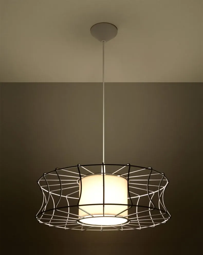Lampa wisząca SALERNO biała | sklep MIRAT  kolekcja salerno