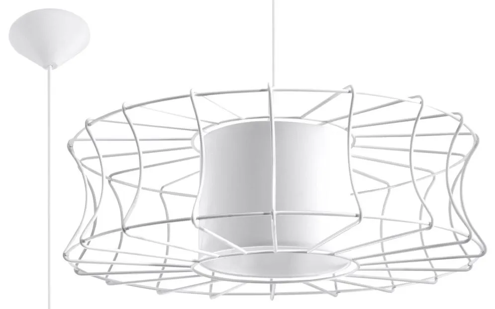 Lampa wisząca SALERNO biała | sklep MIRAT  kolekcja salerno