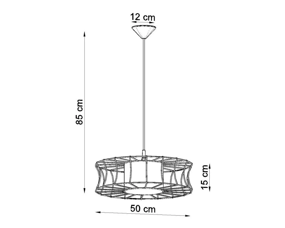 Lampa wisząca SALERNO biała | sklep MIRAT  kolekcja salerno