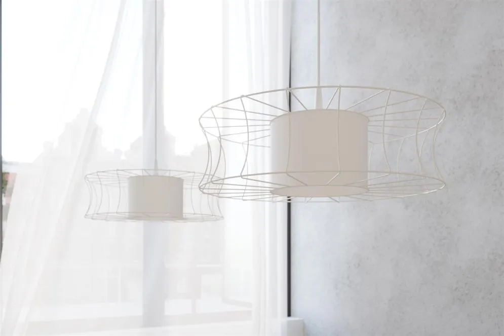 Lampa wisząca SALERNO biała | sklep MIRAT  kolekcja salerno