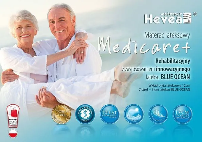 Materac lateksowy FAMILY MEDICARE PLUS lateksowy antyalergiczny do sypialni | MIRAT.