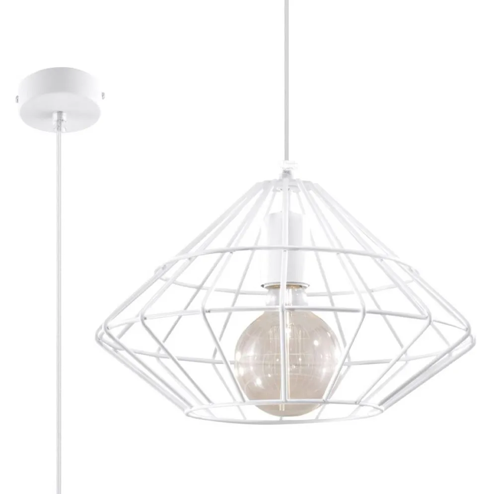 Lampa wisząca UMBERTO biała | sklep MIRAT kolekcja umberto