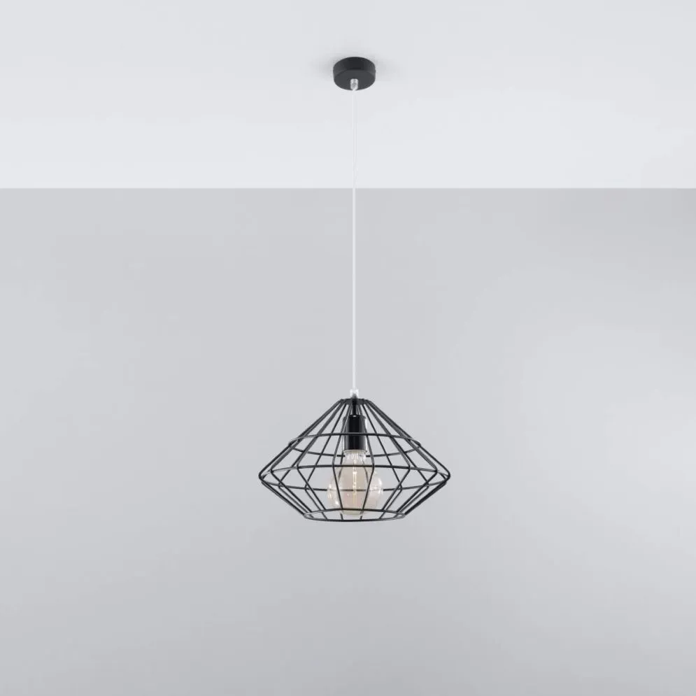 Lampa wisząca UMBERTO czarna | sklep MIRAT kolekcja umberto